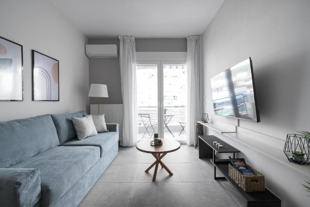 Feidias Apartment - 1 Bedroom Tesalonika Bagian luar foto